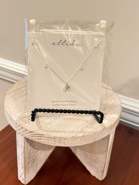 Silver Charm Necklace NWT
